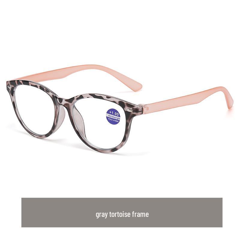 Retro Anti-Blue Light HD Round Reading Glasses for Men and Women