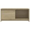 Vidaxl Szafka Pod Tv, Dąb Sonoma, 90X35X40 Cm, Materiał Drewnopochodny