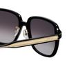 Dior Logo Design Acetate Square Sunglasses Unisex Sunglasses Black DRIBS1FXR_10A1