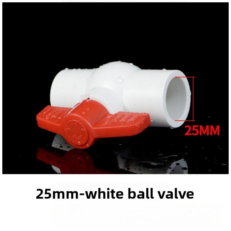 Diametru Interior 20/25/32/40mm Robinet Sferic PVC 3 Culori Opțional Slip Instalații Sanitare U-PVC Robinet Sferic Plastic Conector de Reparare Comutator Conductă