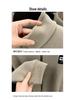 Men's 700g Double-Sided Sherpa Fleece Hoodie Jacket - Thickened Winter Warmth with Stand Collar & Zipper