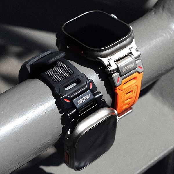 Skinarma Pasek Titon Apple Watch Ultra   49Mm Czarny/Black