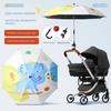Baby Stroller Sunshade Doll Gadget Parasol Baby Stroller Dual-Use Umbrella Children's Car Universal Summer Bracket