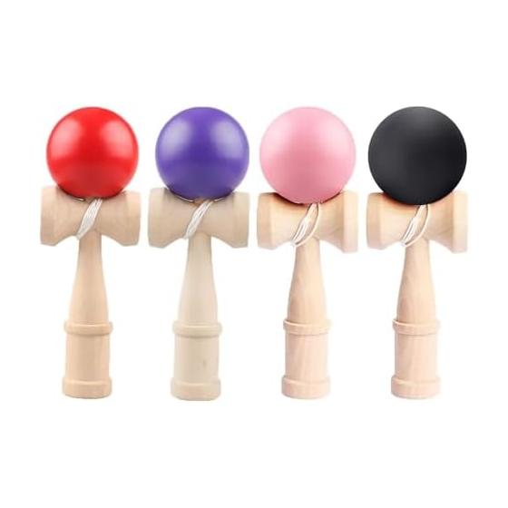 Kendama set of 4 (red, purple, powder, black) Kendama kendama Kendama classroom practice use competition use