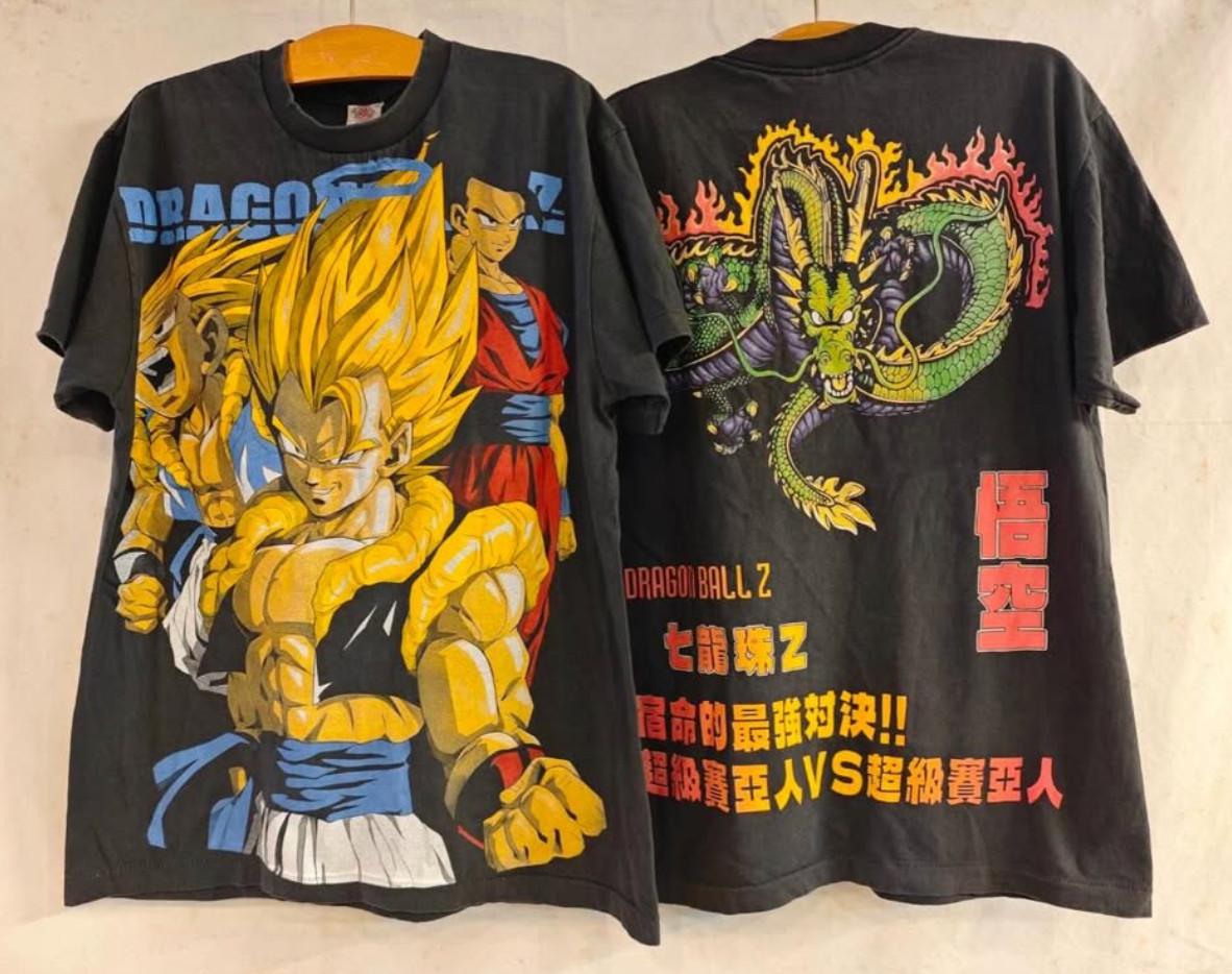 Dragon Ball Z Vintage 90s Anime AOP Super Saiyan Goku RARE Sz.L REPRINT Unisex T-Shirt L