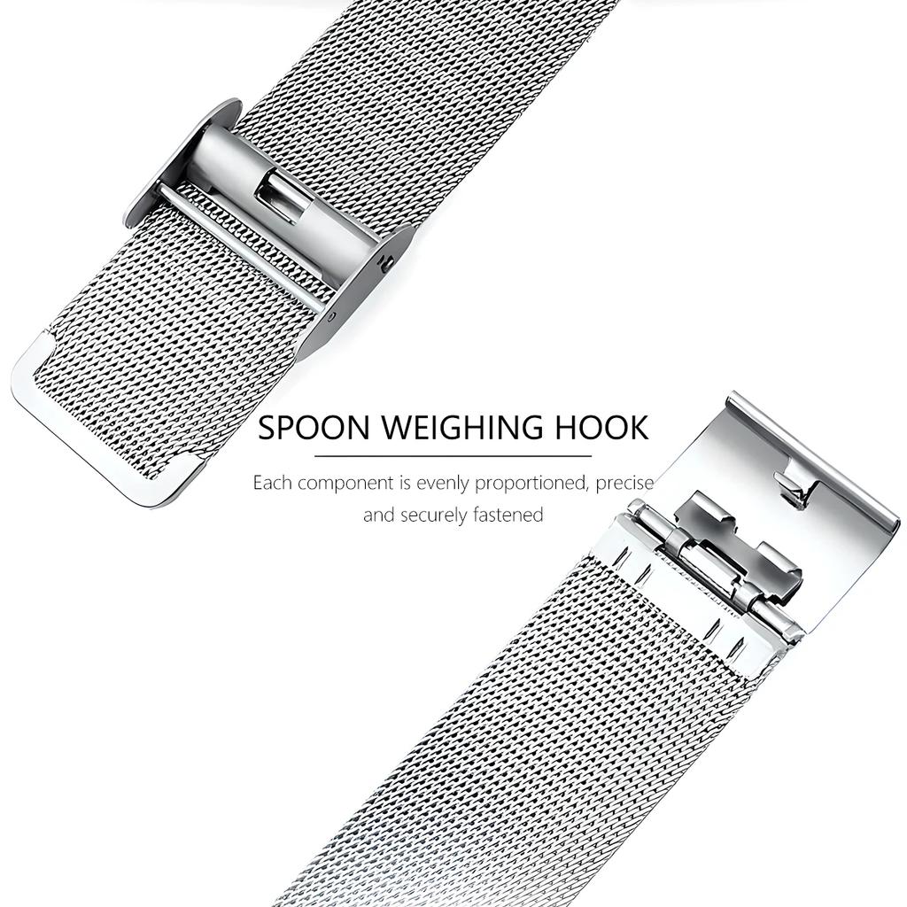 Edelstahlarmband ohne Lücken für Samsung Galaxy Watch 4 5 6 7 40 44mm 6 4 Classic 43mm 47mm Metallarmband für Galaxy 5Pro