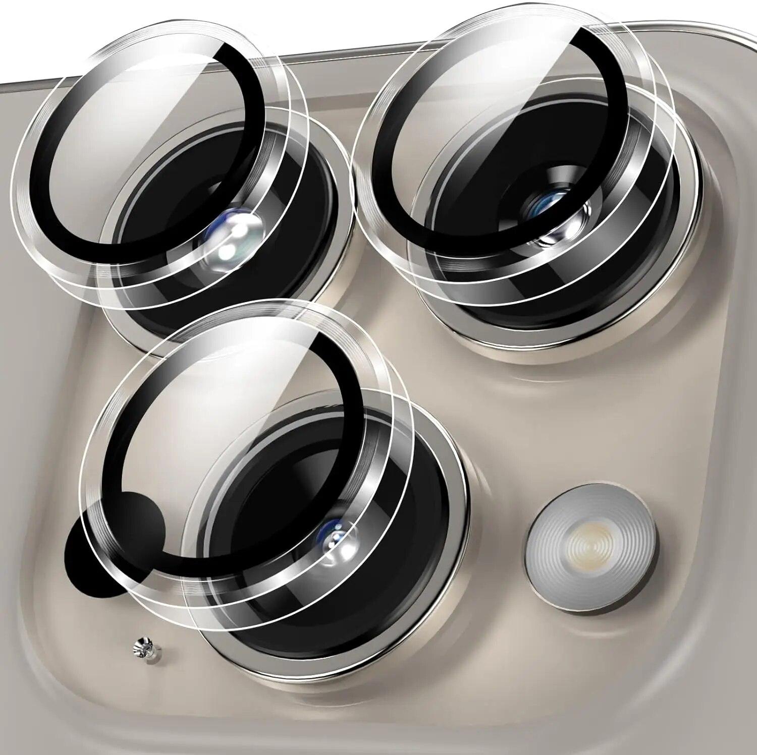 

Прозрачное закаленное стекло, защитная крышка для объектива камеры для IPhone 15 Pro Max 14 Plus 13, мини-защита 15Pro 14Pro 13Pro, противоударный чехол For iPhone 12promax чистый