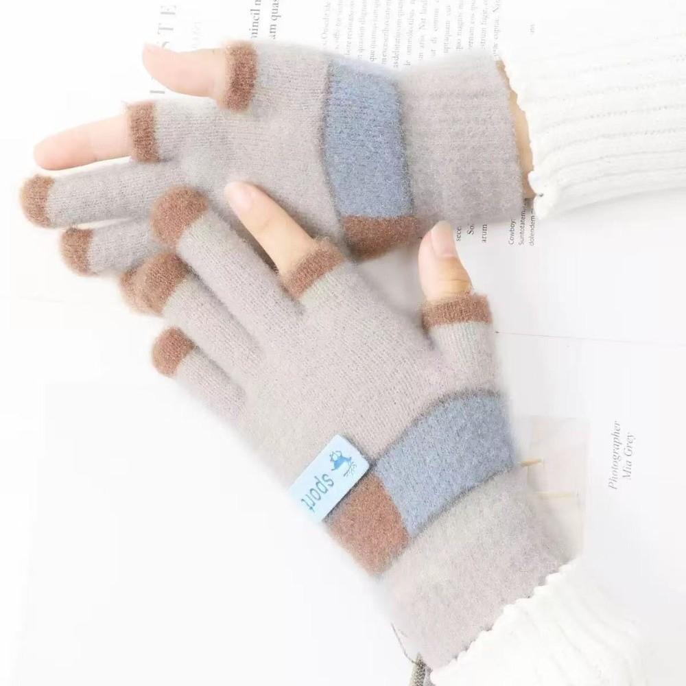 6-13Years Old Coldproof Children Mittens Windproof Baby Gloves Kids Winter Gloves Baby Boys Girls