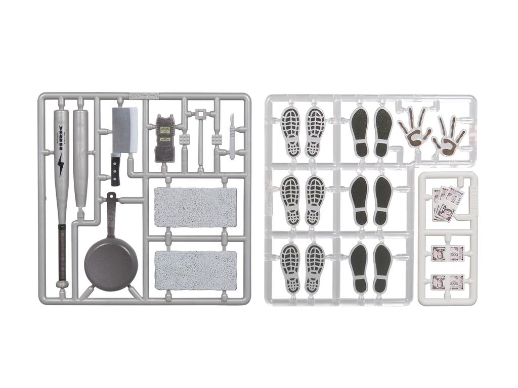 MIC DIG Figure Play Suspense 2 Plastic Model Pre-painted