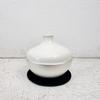 Chering Modernes Buddhistisches Altar-Set 3-teiliges Set: Blumenvase, Räuchergefäß und Kerzenhalter  Messing, Edelstahl und Keramik  Passend für Einzel