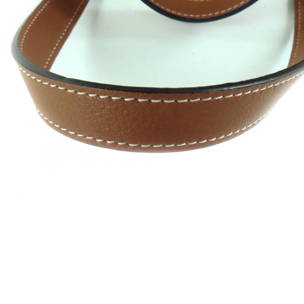 Pristine LOEWE Handbag Elephant Basket Small Raffia Women Used