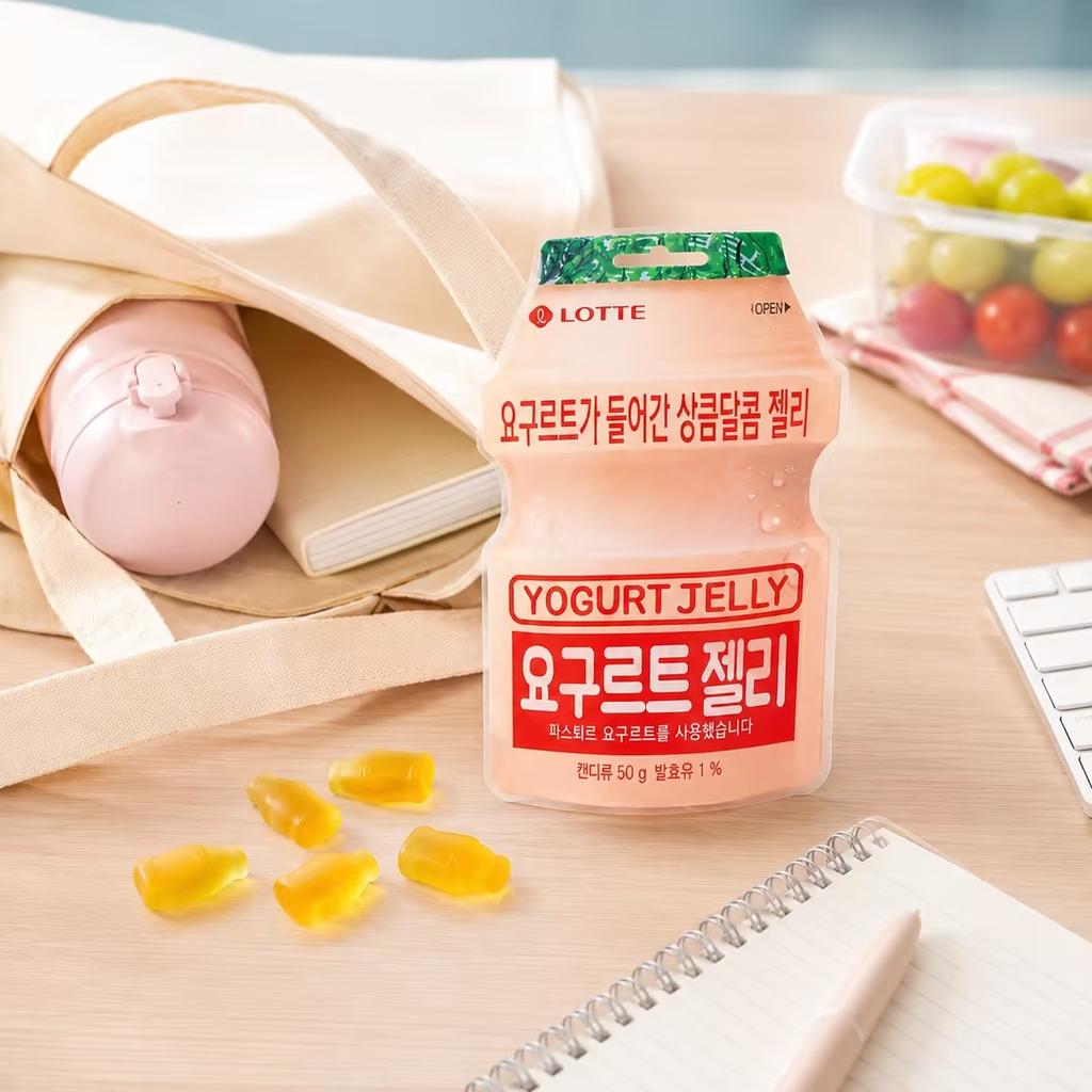 Lotte Yogurt Flavor Gummy Candy 50g