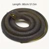 Realistic Fake Rubber Toy Snake, Black, Fake Snakes That Look Real, Prank Stuff 80cm