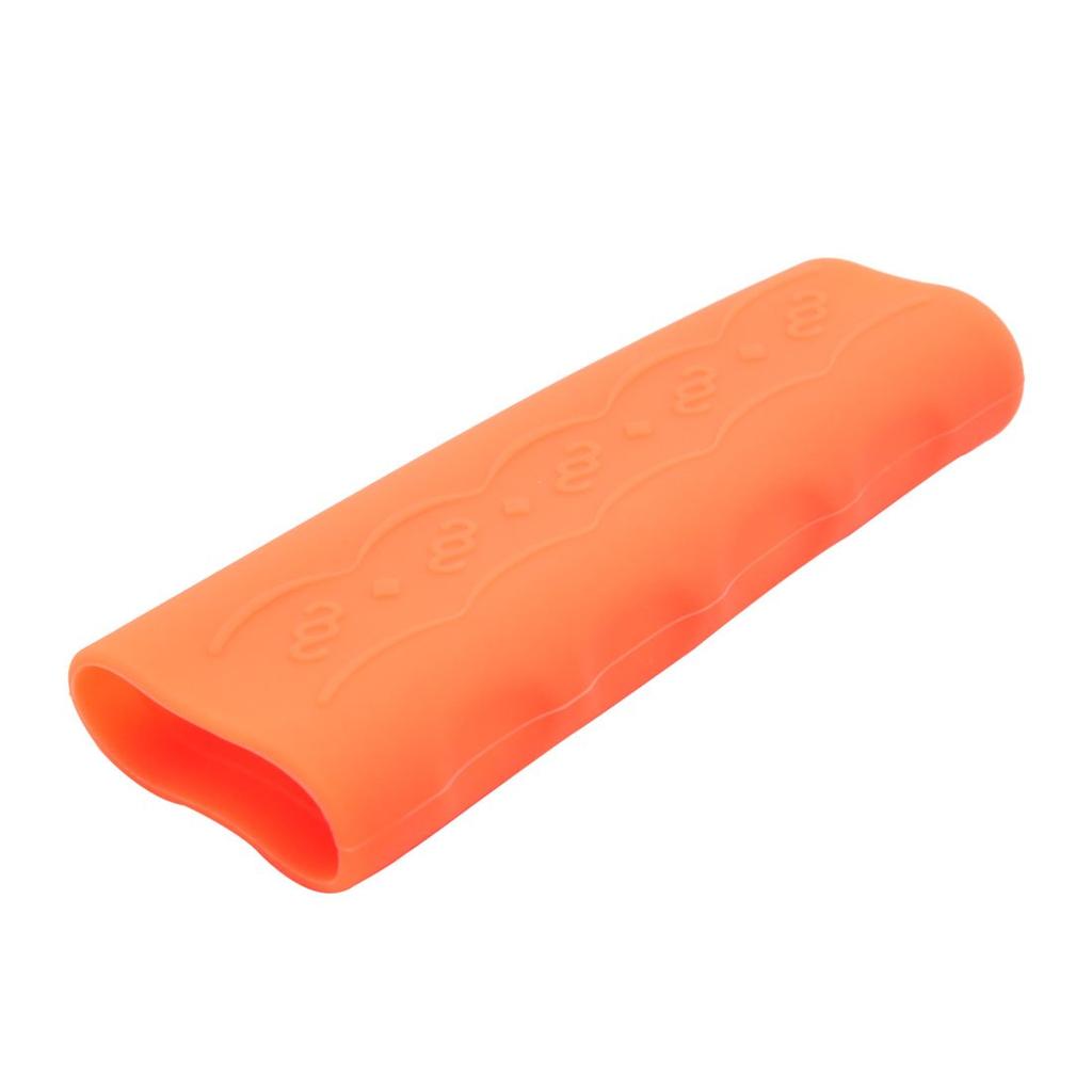 uxcell Car Handbrake Cover Orange Silicone Car Anti-Slip Handbrake Cover Protective Sleeve 1 Pack