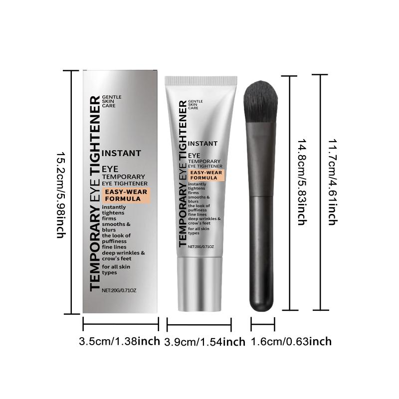 Soothing Eye Cream for Sensitive Skin Massage Applicator Intense Hydration Daily Moisturizing Under Eyes