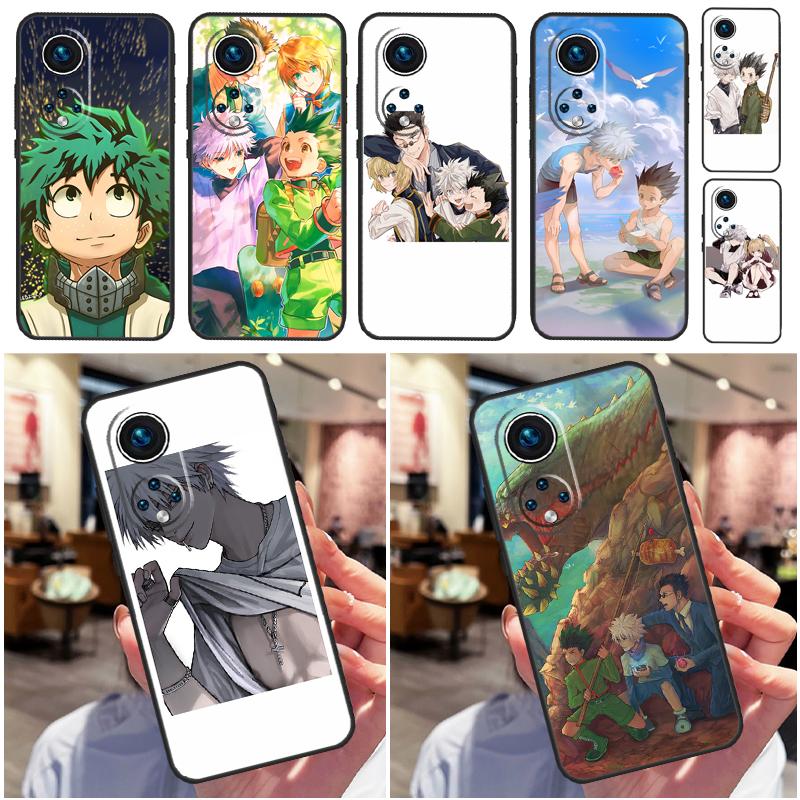 

Чехол HUNTER X HUNTER Killua для Honor 70 50 X7 X9 X8 Чехол для Huawei P40 Lite P20 P30 Mate 50 Pro P Smart 2019 Huawei Mate 50 Pro