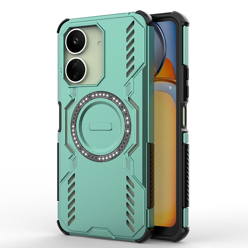 

For Redmi 13C 4G TPU Case Phone Armor Bumper For Redmi 13C 4G Heat dissipation Phone case Cover For Redmi 13C 4G Redmi 13C 4G зелёный