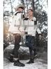Men's and Women's Mid-Cut Winter Snow Boots - Fashionable, Warm, Plus Velvet Short Boots for Couples