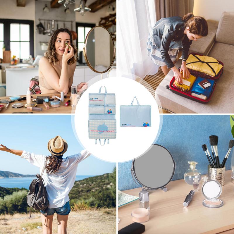 Underwear Travel Organizer Travel Bra Organizer Moving Packing Case Foldable Organization Pouch For Closet Dorm Hotel Daily Use