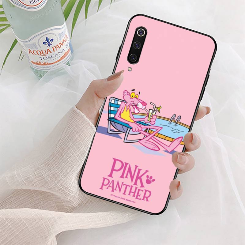 Pink Panther Phone Case For Xiaomi 9 mi8 F1 9SE 10lite note10lite Mi8lite xiaomi mi 5x