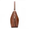 Leather Women Handbags Female Leisure Shoulder Bags Fashion Purses Vintage   Large Capacity Tote Bag