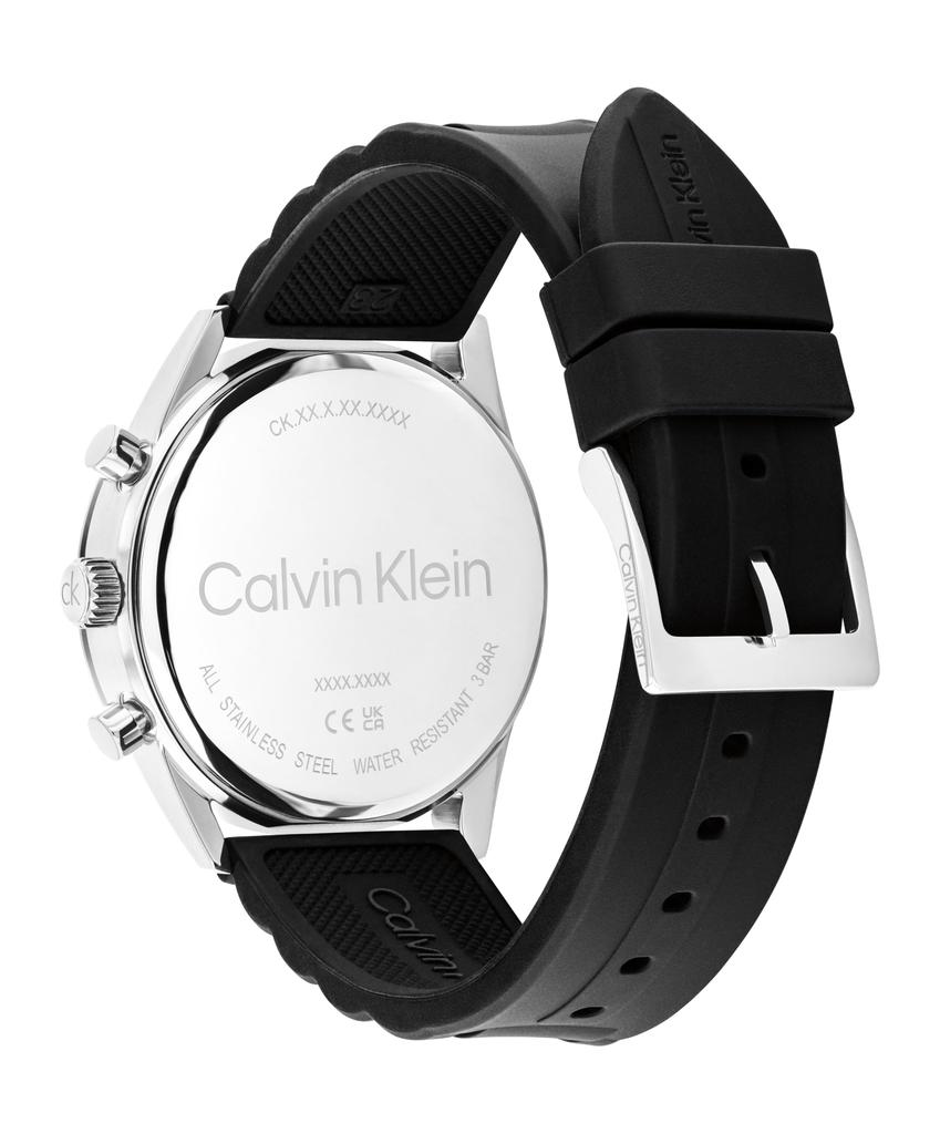 PERFORMANCE Black Silicone 25200559 [Calvin Klein][Authentic] Men's Watch, Dial, Strap,