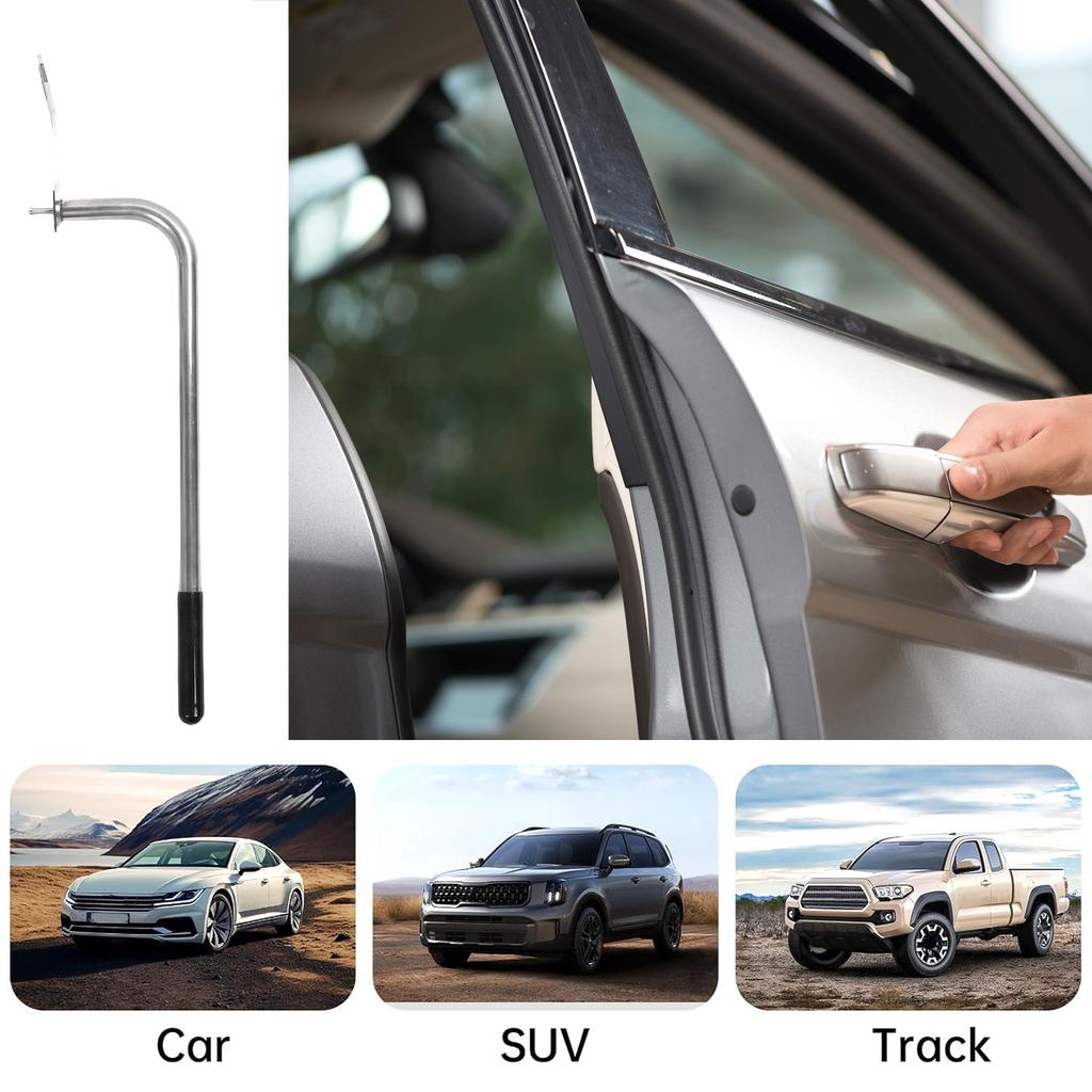 Car Door Adjuster Tool Wearproof Door Hinges Adjuster Alignment Bar Multifunctional  Fit for Most Cars Light Trucks