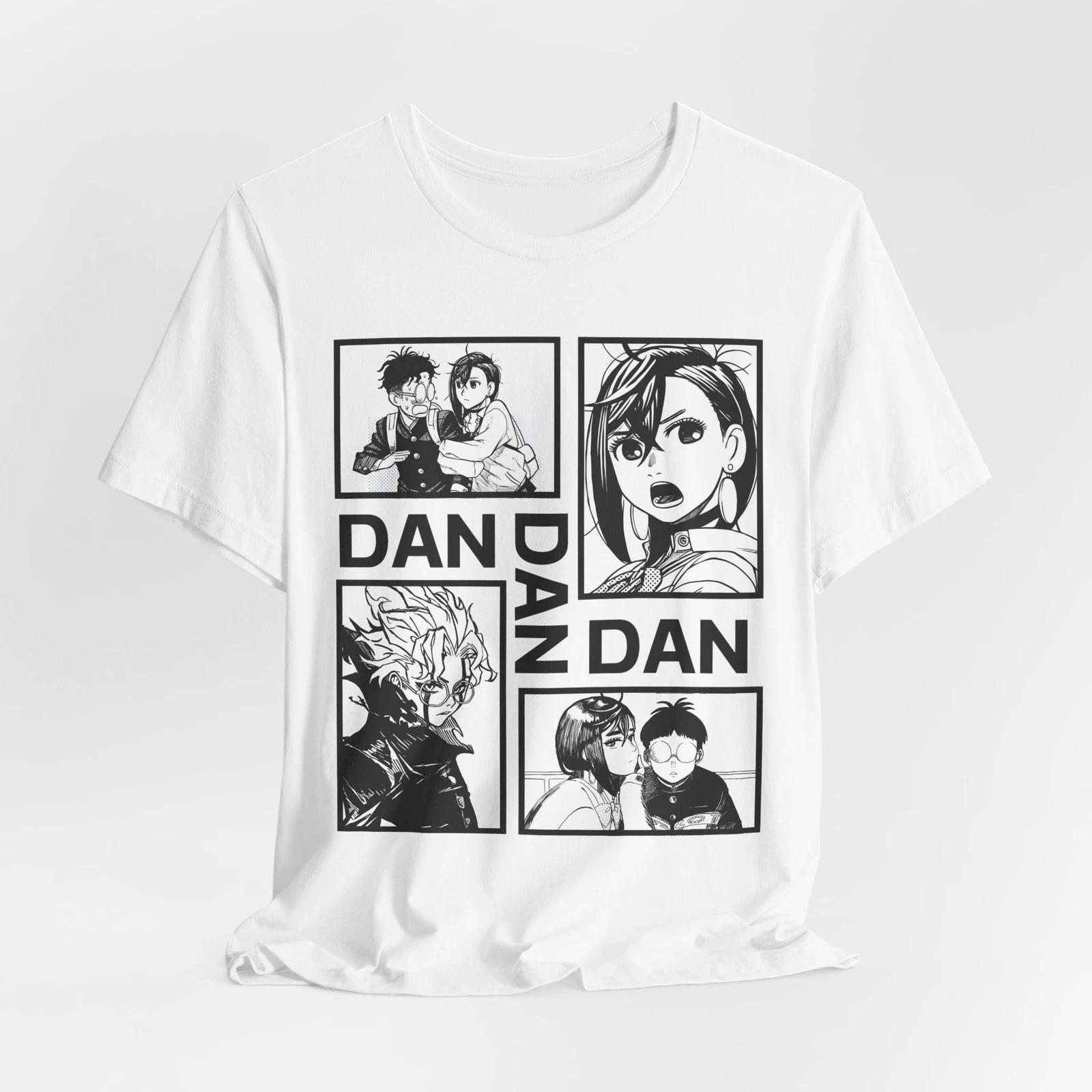 

Аниме-футболка Dandadan – Смелая графическая футболка для поклонников манги и любителей стиля отаку XL