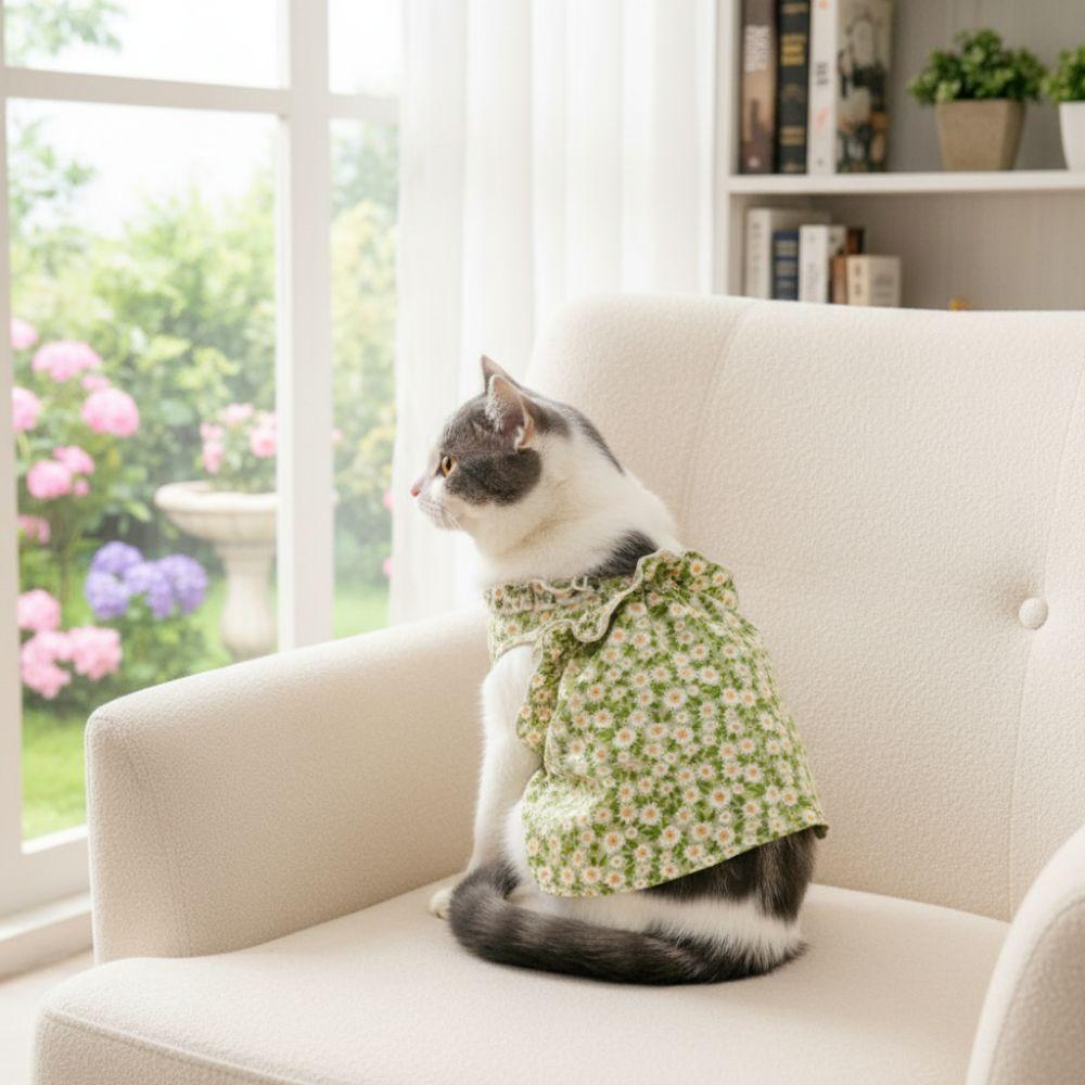 Sleeveless Cat Suspender Skirt Breathable Dog Vest Pet Princess Dresses  Photography