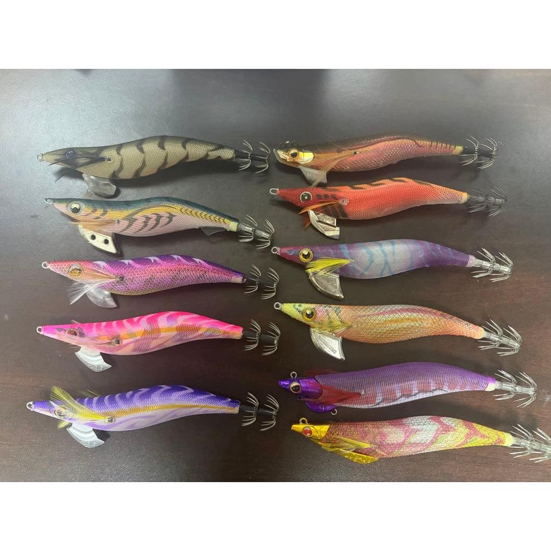 Used 11 pieces of No. 3.5 Egi for Shimano Sukumani Egi-oh Tiprun and other bulk sales