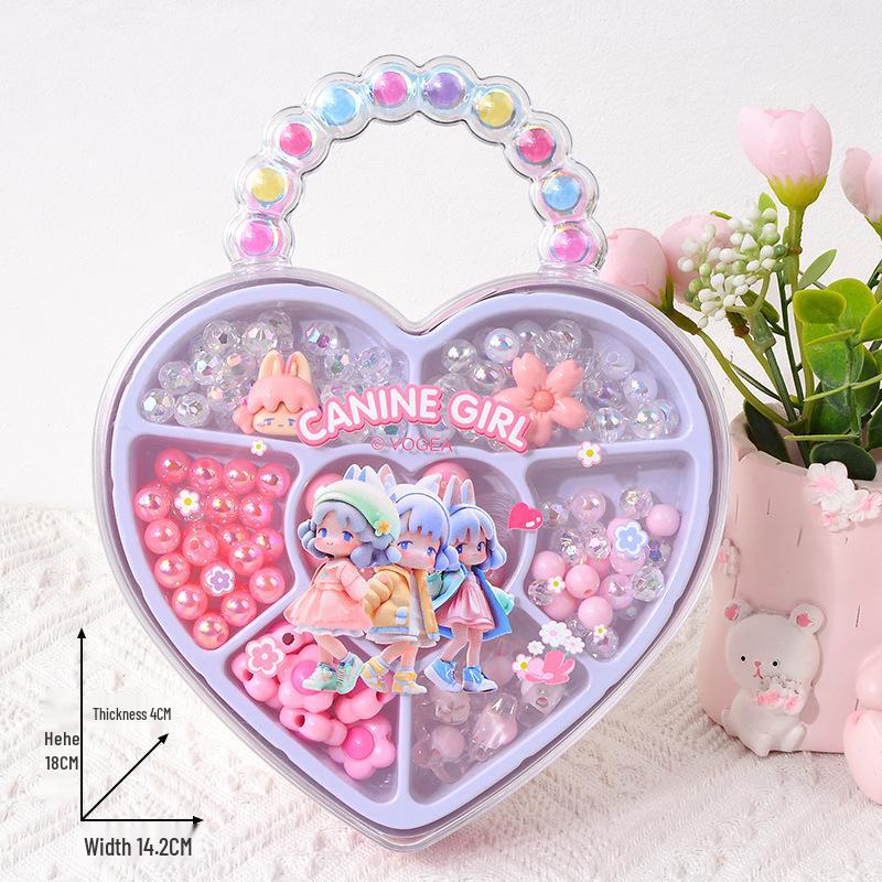 Children s DIY Bracelet Beading Set - Educational Toy & Birthday Gift for Girls