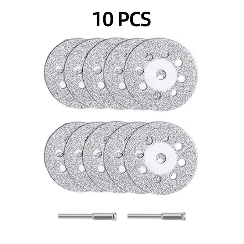thumbnail image 2 of Diamond Cutting Wheels For Dremel 44-Piece Rotary Tool Blade Set 2 of 9