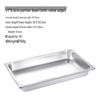 Stainless Steel Gastronorm Food Pan with Lid