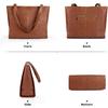 befen Genuine Leather Tote Bag for Women Work Travel Leather Purse Handbags | Real Leather, Padded 14" Laptop Compartment, Multi-Pockets, Zipper,