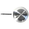 Akao Aluminum DON Frying Pan, 24cm, Aluminum Alloy, with Aluminum Die-Cast Handle, Made in Japan, AHL24024