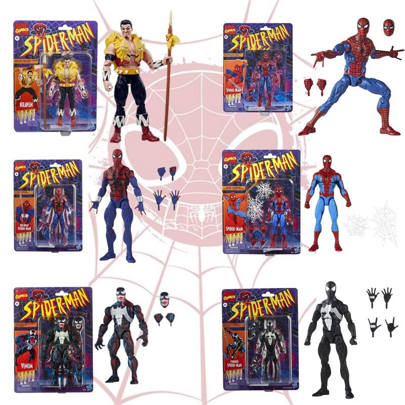 Spider-man Jointed Figurine Model Toy 15cm Height Venom Edition