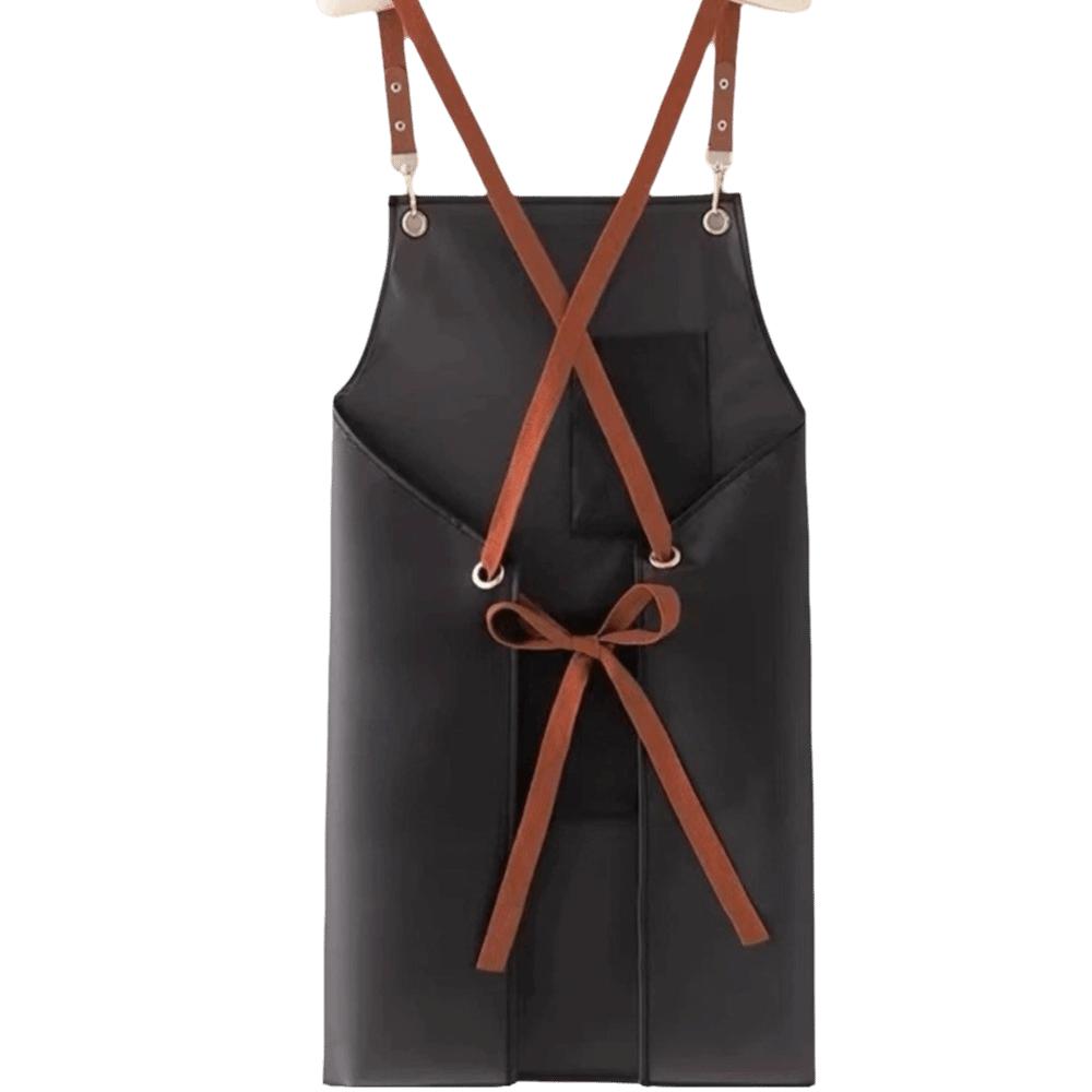 Oil-proof TPU Apron Transparent Cooking Apron Korean Work Clothes for Coffee Cooking