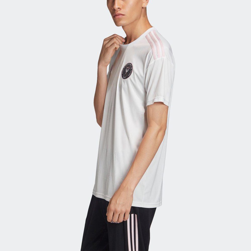Adidas Soccer Jerseys Men's White Moderate Straight Fit EH8628