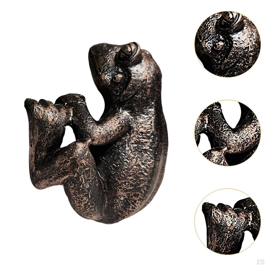 Bonsai Hanging Sculpture Animal Figurine Resin Cute Planter Pot Hanger Garden Statue for Home Office