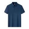 Summer Men's Lapel Polo Shirt Men's Short Sleeve Casual Business High-end Top Men's Clothing