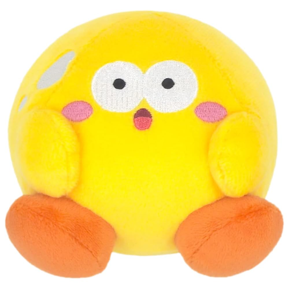 Sanei Trade Kirby Gourmet Festival Mini Plush Toy Keychain Yellow 10.5cm X 10.5cm X 10cm