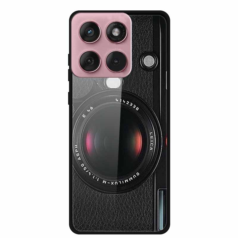 For Motorola Edge 60 60s 5G Case Hard Back Cover Tempered Glass Case For Motorola Edge 60 Fusion Phone Case Soft TPU Bumper Para