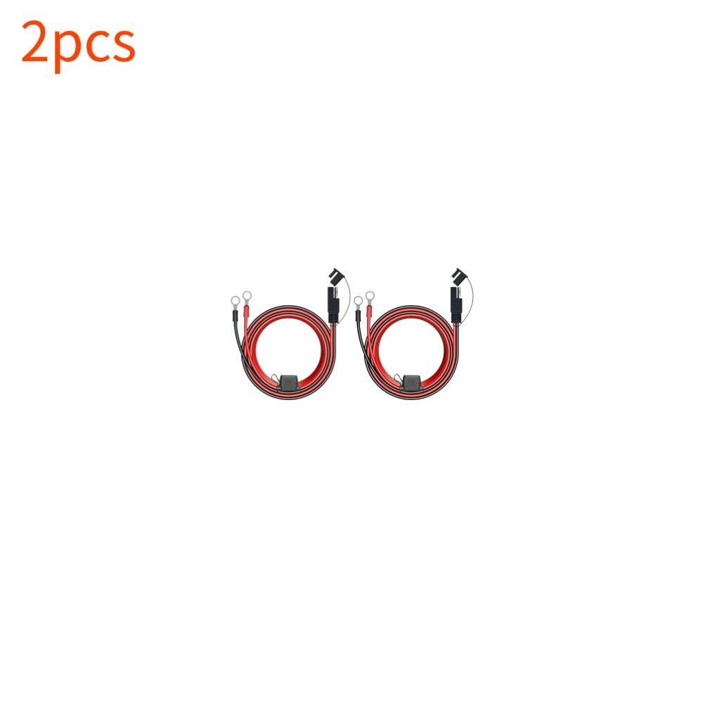 Charger Cable For Motorcycle Battery Terminal To SAE Quick Extension Cable With 10A Fuse O Connector Battery Charger Adapter