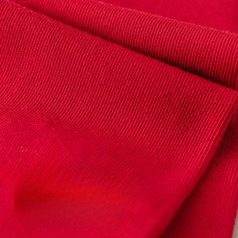 Red Five-fingered Socks, Men's Mid-calf, Big Red Couple's Two-toed Socks, Women's Couple's Long-calf Five-toed Two-toed Socks