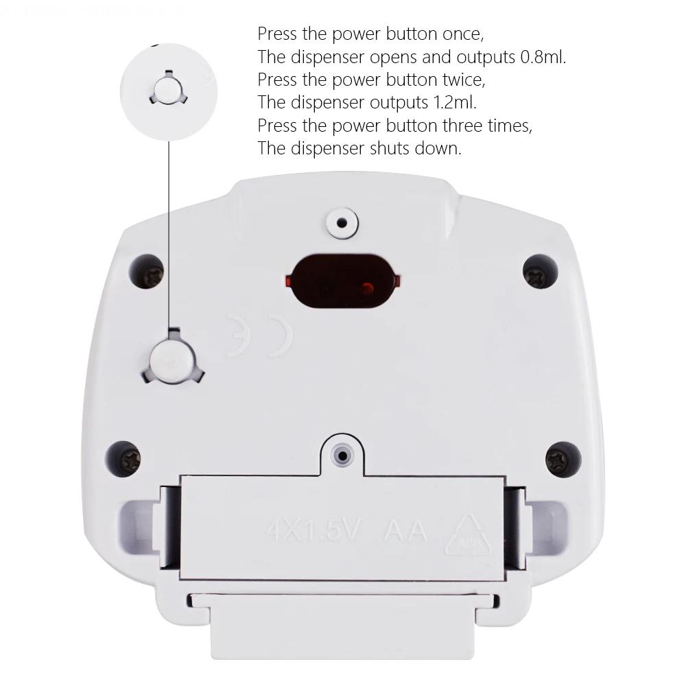 Automatic Induction Soap Dispenser Washing Mobile Phone Disinfection Without Contact Electric Foam Soap Feeder Wall-mounted 700m