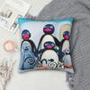 Pingus Cartoon Penguin Pillowcases Merch Printed Cushion Cover Throw Pillow Cover Home Decorations Zippered Multi-Size