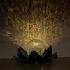 Solar Powered Lotus Light Automatic On/Off IP55 Waterproof Wireless Design Solar Garden Lamp Lawn Patio Outdoor Decoration