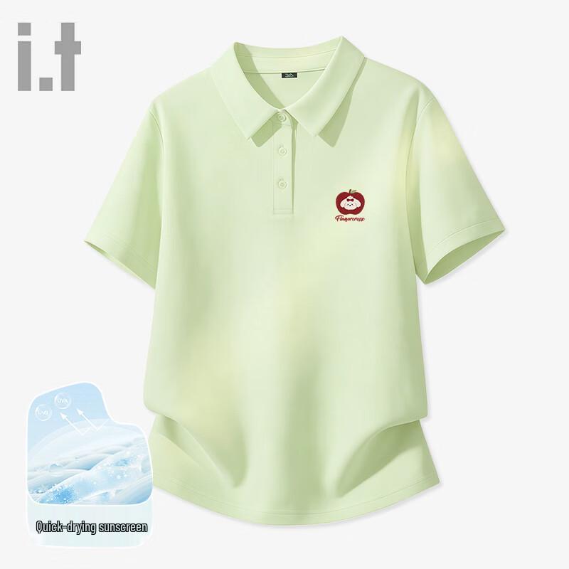 Fingercroxx IT Women s Ice Silk Polo T-Shirt S