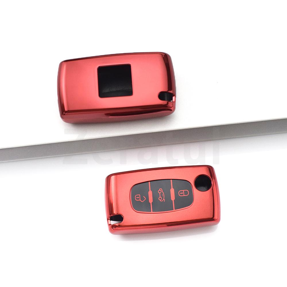 Shell Holder Keyless Accessories 2 3 Button For Citroen C2 C3 C4 C8 Tpu Car Key Case Cover For Peugeot 308 207 307 3008 5008