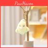 Banana Spit Bubble Keychain Cute Cartoon Girl Backpack Hanging Plush Gift Doll